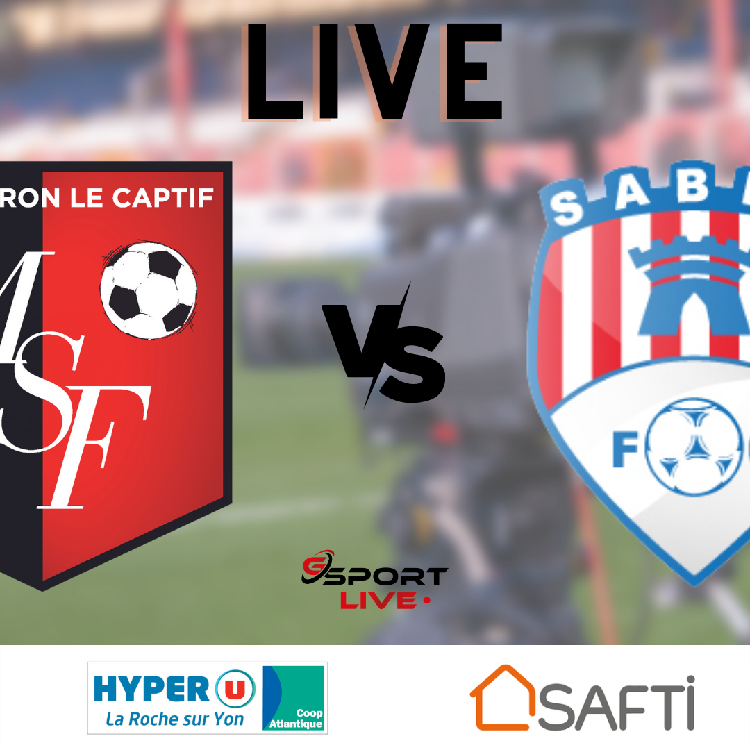 You are currently viewing Diffusion en live du match Mouilleron – Sablé